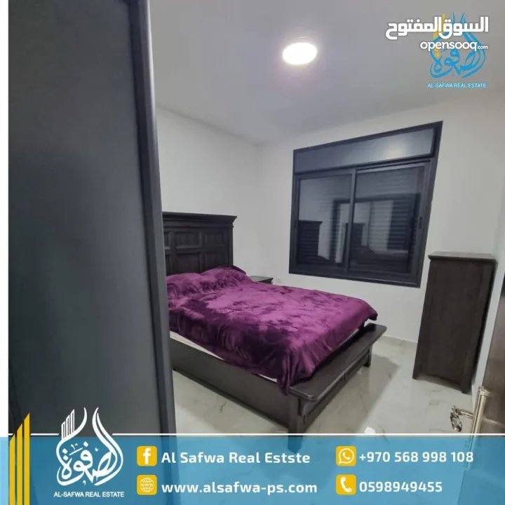 شقه مميزة مفروشه للايجار قرب الدوار التشريعي