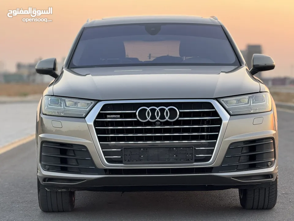 AUDI Q7 S-LINE QUATTRO 2016 GCC FULL OPTION