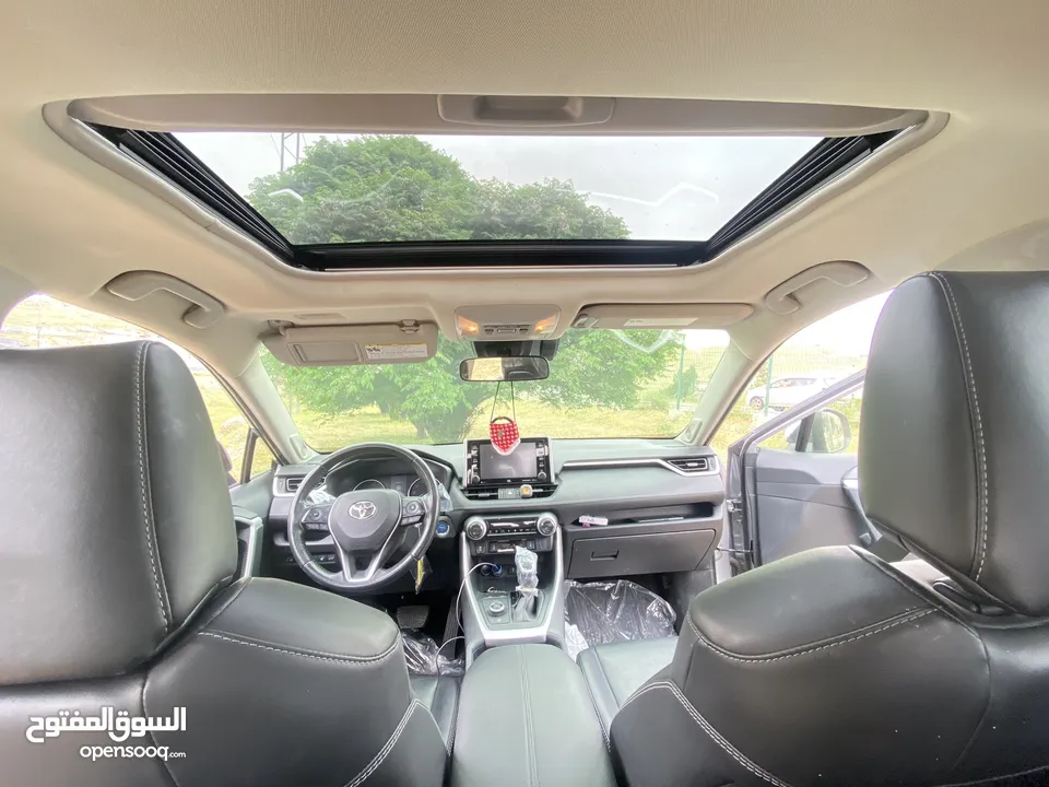 تويوتا راف فور هايبرد 2021 جمرك جديد