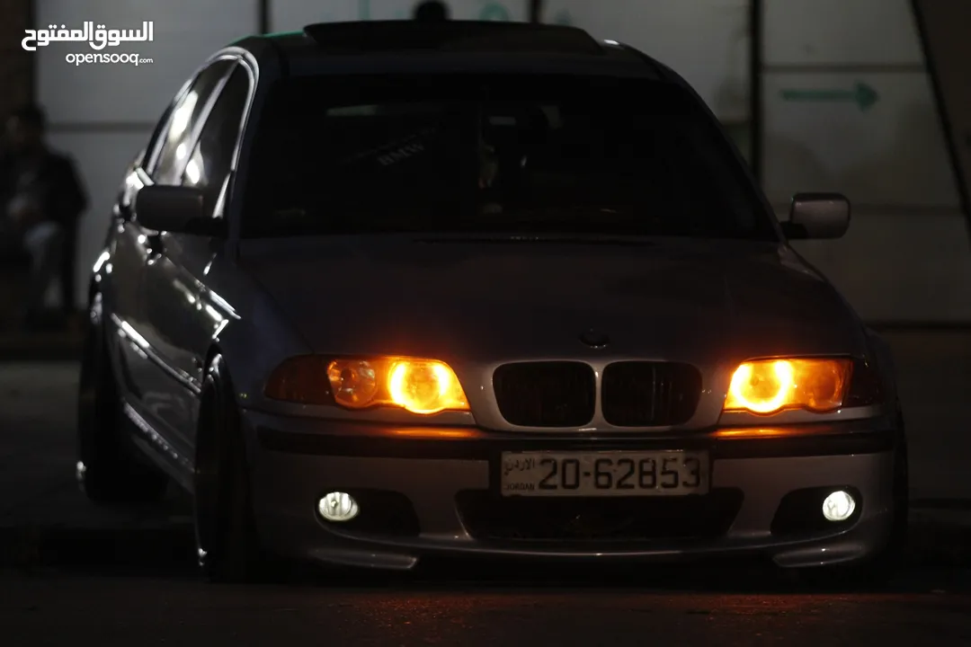 BMW E46 للبيع او البدل ع سياره حديثه
