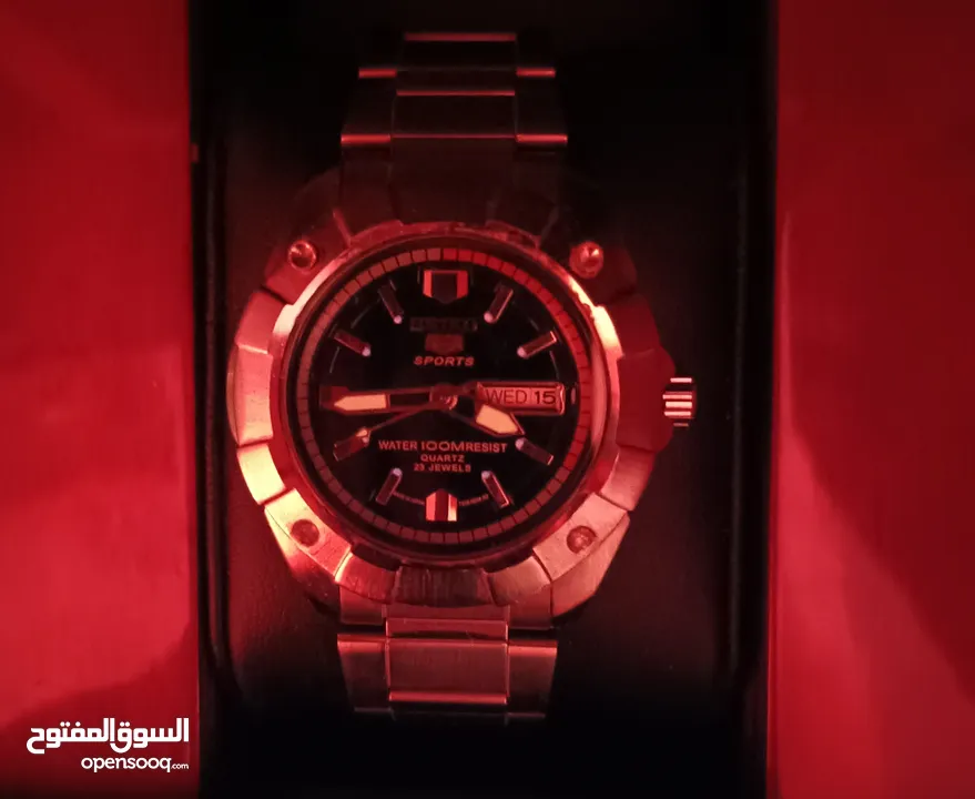 ساعة يابانية نوع SEIKO 5 SPORTS