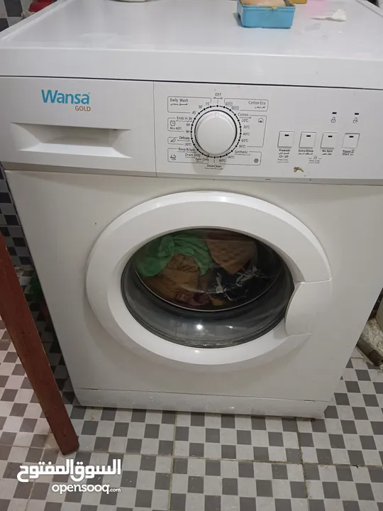 wansa washing machine good condition