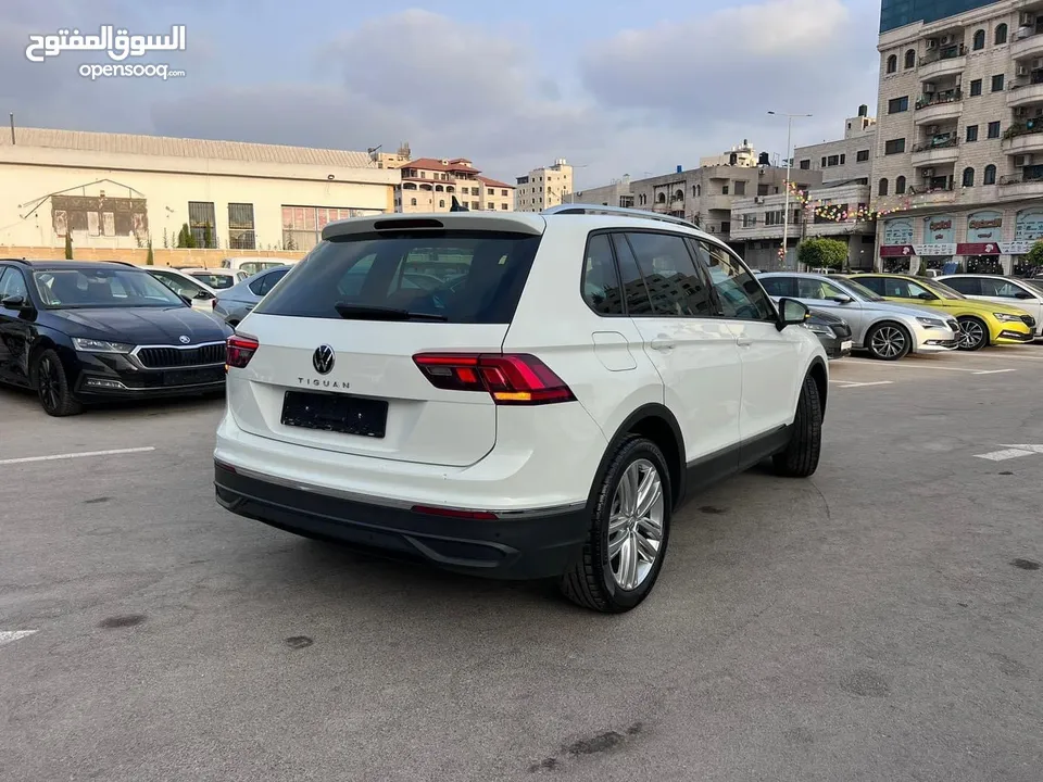 فولكس فاجن تيجوان ترخيص 2021 الشكل الجديد