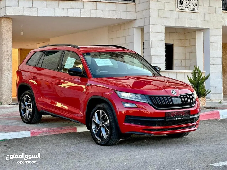 سكودا كودياك سبورت لاين 2020 للبيع 4*4 190 حصان