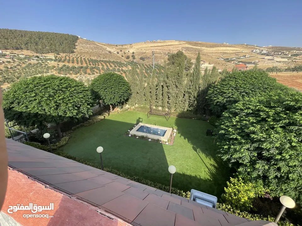 مزرعة و شاليه مميزة للبيع في منطقة الكمشة - الزرقاء