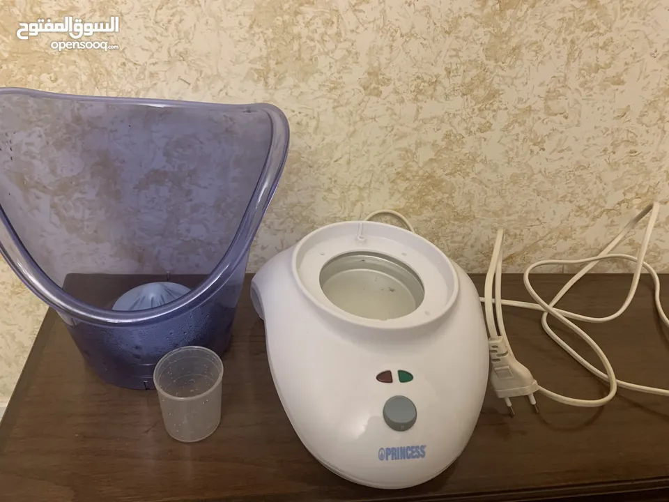 جهاز بخار وفتح المسام للوجه
