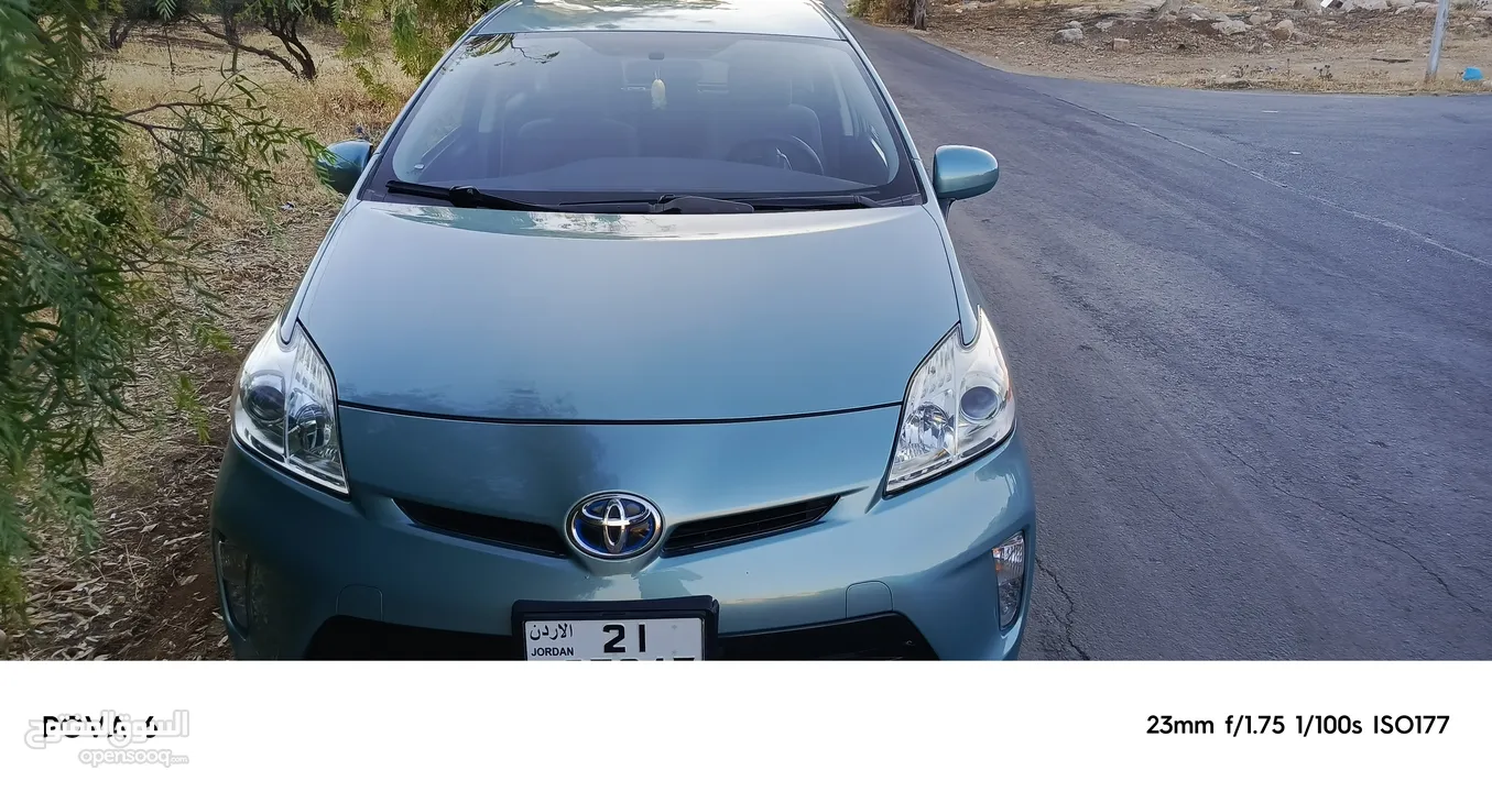 تويوتا بريوس فحص كامل 4 جيد لايوجد اخطاء هايبرد مرخصة سنة كاملة ممشى 146 الف بحالة ممتازة كتالايزرات