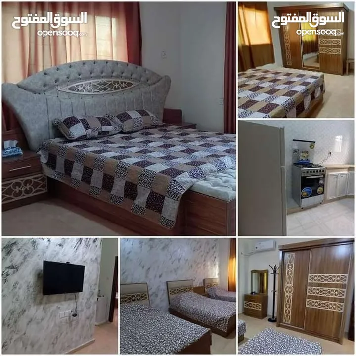 شقق واستديوهات مفروشه للايجار اليومي والاسبوعي في اربد اسعار مناسبه للجميع