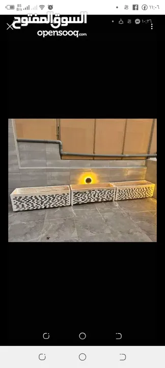 نوافير قوار زريعه سيراميك وحجر