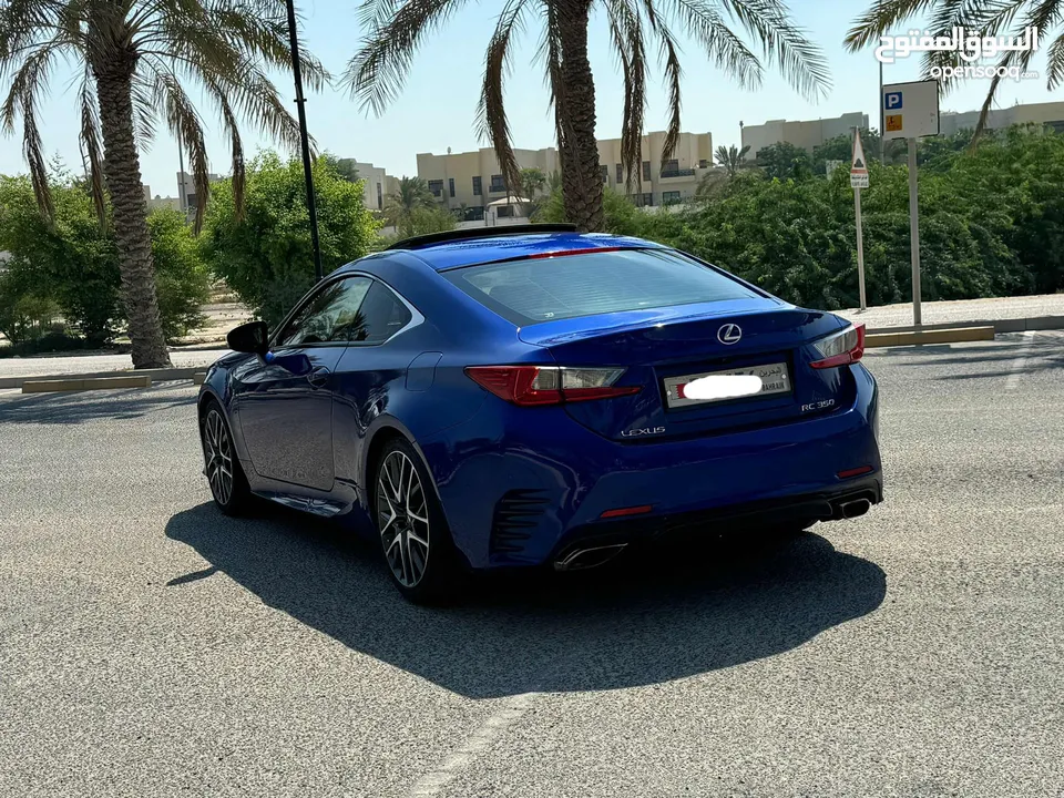 Lexus RC-350 / 2016 (Blue)