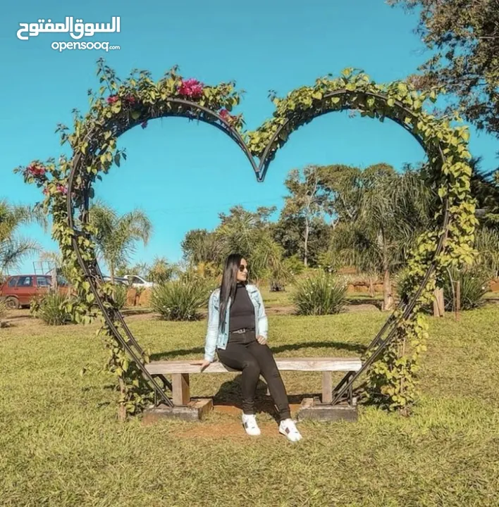 مراجيح ومداخل زهور قوسي