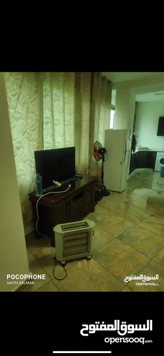 استوديو مفروشة للايجار عين منجد 1700 شيكل