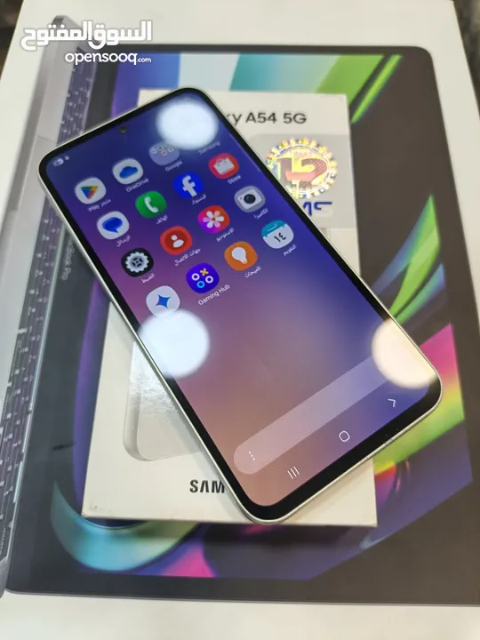 Samsung A54 5G وارد الوكيل BMS 256 GB بحالة الوكاااله