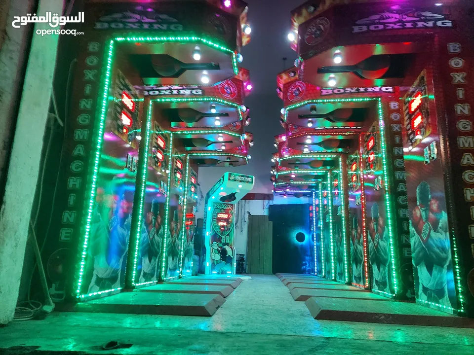 ماكينة بوكس عمله نقديه تايقر بنش بوكسنج