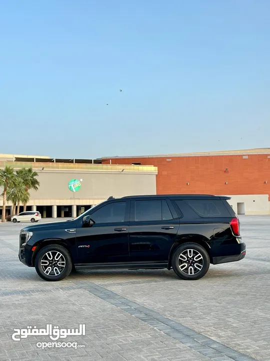 GMC YUKON AT4 2021 GCC CLEAN TITLE   جمس يوكون 2021 خليجي خالي من الحوادث و الصبغ تدخل السعودية