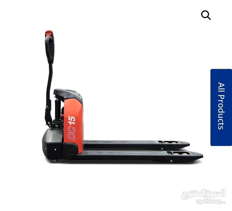 رافعة شوكية 1.5 طونElectric pallet truck