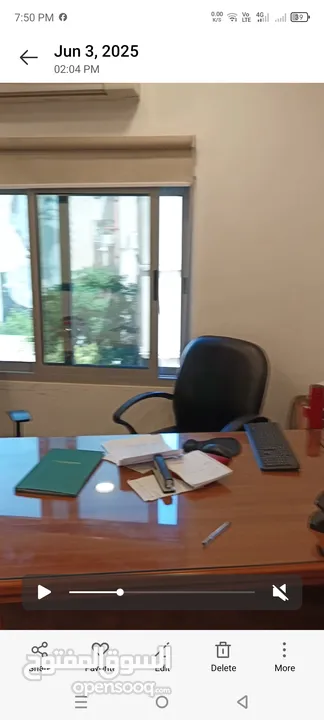 مكتب للايجار في وادي صقرة  office for rent in wadi saqra
