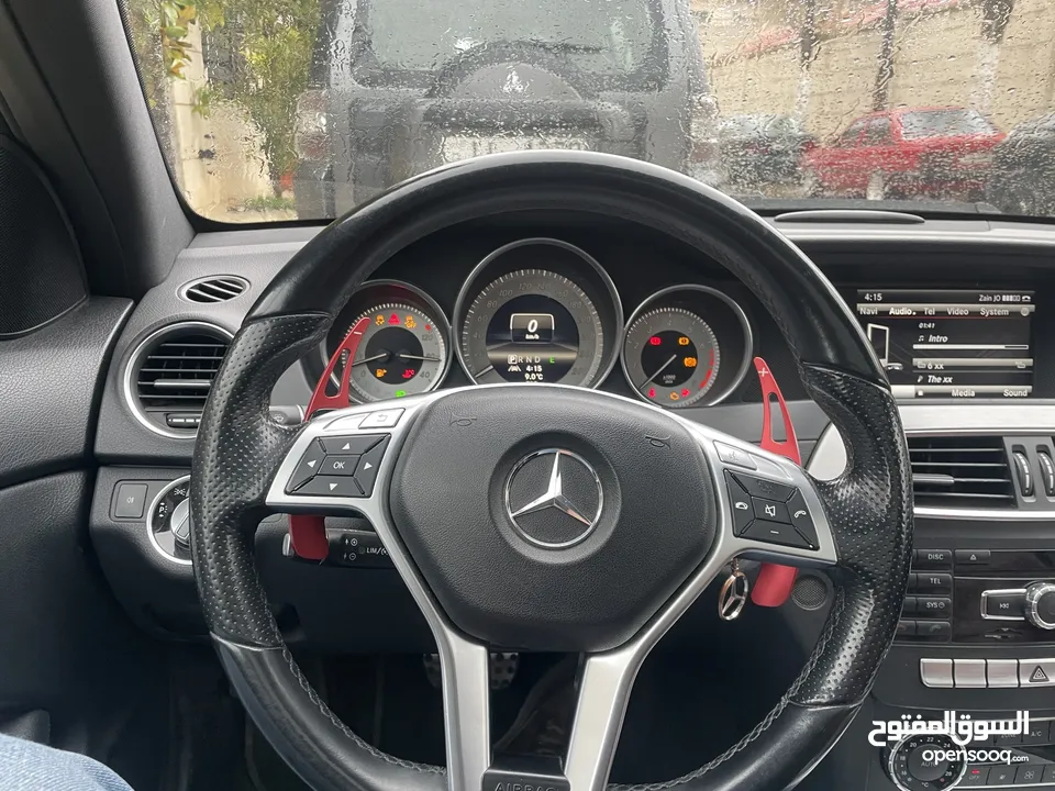 مرسيدس c250 صفر حوادث بحالة الشركة