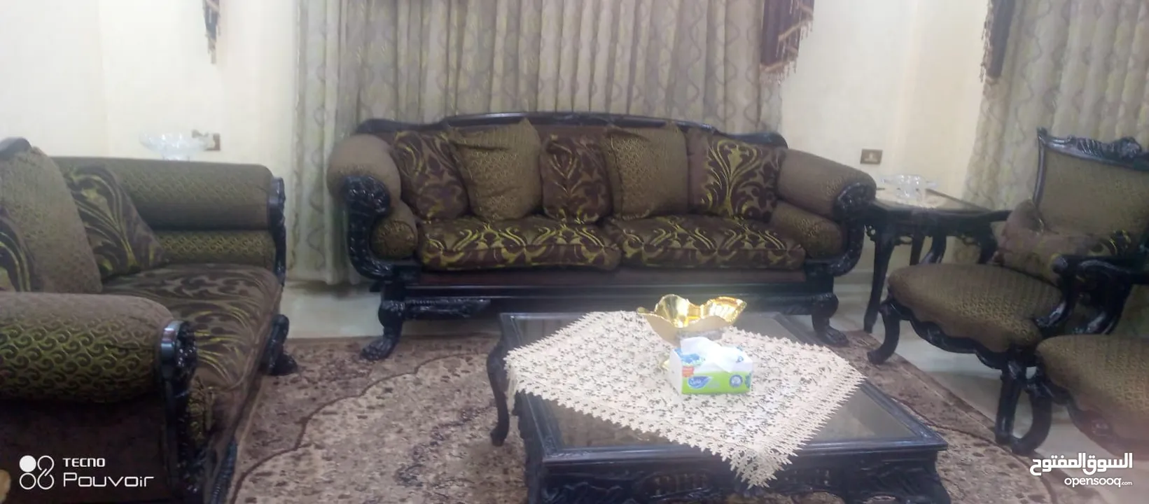 طقم غرفة ضيوف بحالة الوكاله