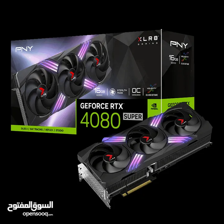 pny rtx 4080 super oc xlr8 gaming verto epic x