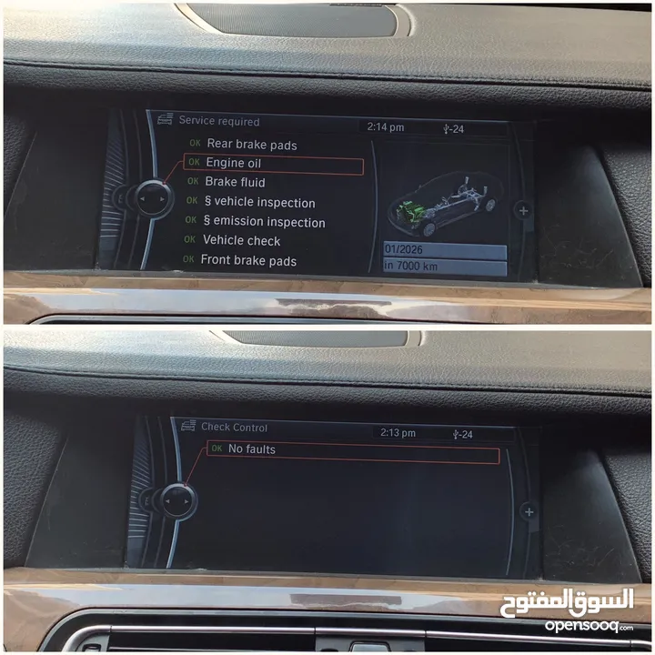 bmw 750li f02 35km only all fabric