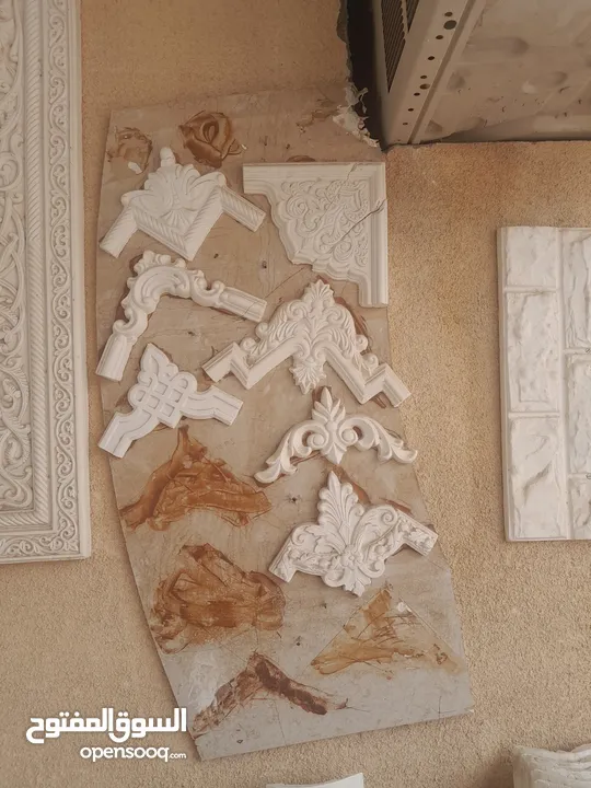 Decorations work house gypsum bord