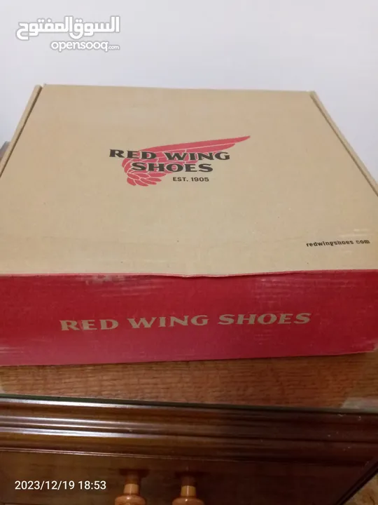 حذاء  سلامة عامة - سيفتي ؛ ماركة ريدوينج الامريكية الاصلية Original Redwing Safety Boots