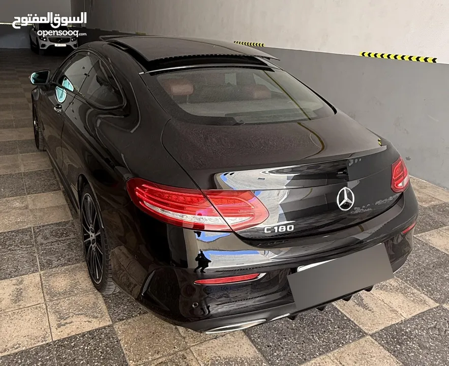 مرسيدس C 180 كوبي 2017 وارد الشركه غرور مالك واحد