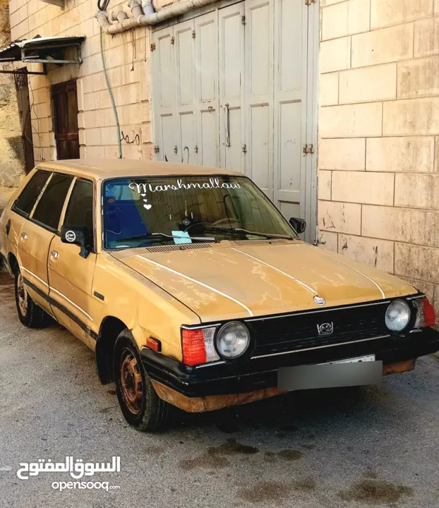 إعلان بيع سيارة سوبارو ستيشن 1983   للبيع: سوبارو ستيشن موديل 1983   المحرك: 1.6 لتر بوكسر بنزين،