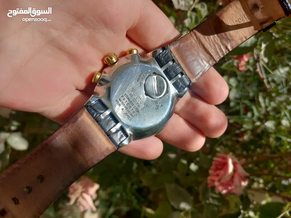 Swatch Irony Gold and Black  بسعر مميز جدا شبه وكالة