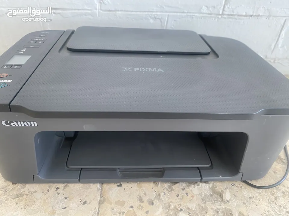 طابعة canon pixma ts3440 ملون و ابيض و اسود استعمال شخصي