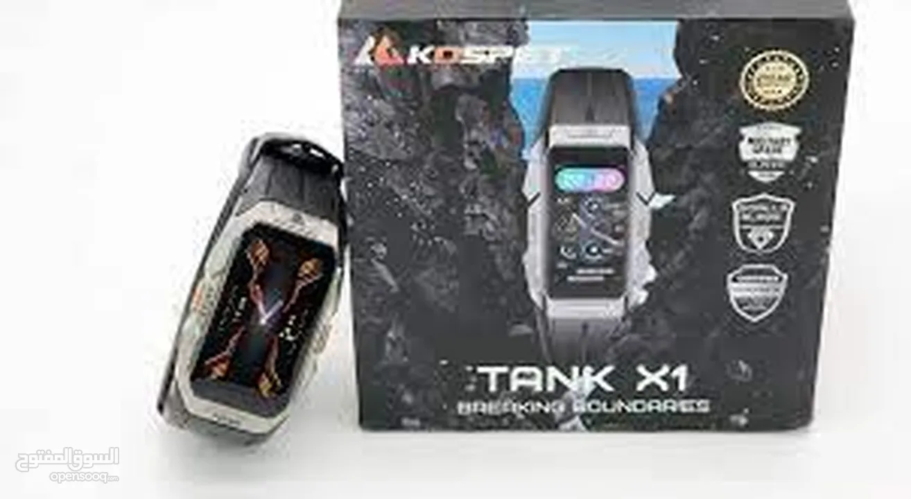 Kospet Tank X1 ساعة كوسبت تانك اكس 1