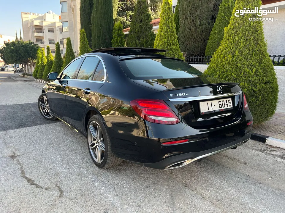 مرسيدس اي كلاس بلج ان هايبرد 2018 Mercedes E350e Plug In Hybrid AMG Line