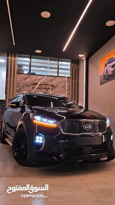 افخم واجمل كيا سورينتو بالبلاد فل بانوراما 4x4 غرفه عسلي