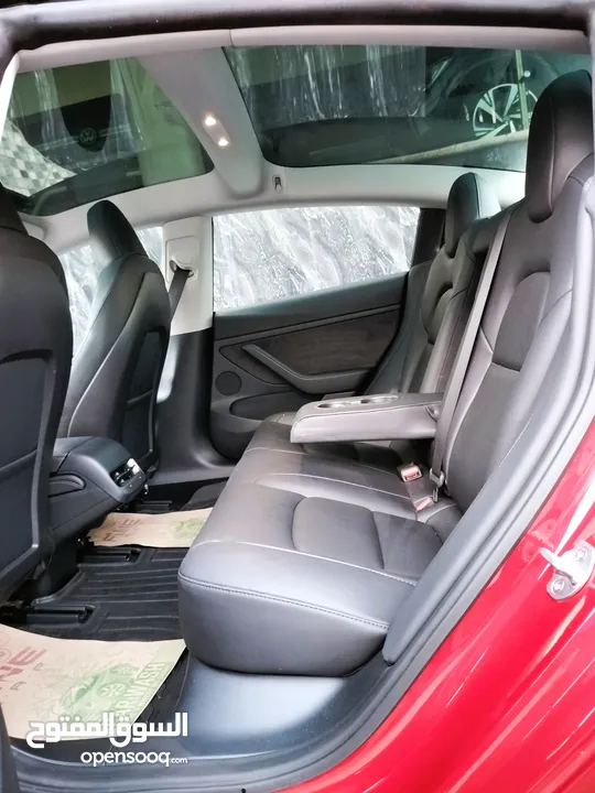 تيسلا 2023 model 3 فحص كامل 4 جــــيــــد ممسى قليل 18 الف لون مميز بحالة الوكالة بسعر لقطة ومحروووق