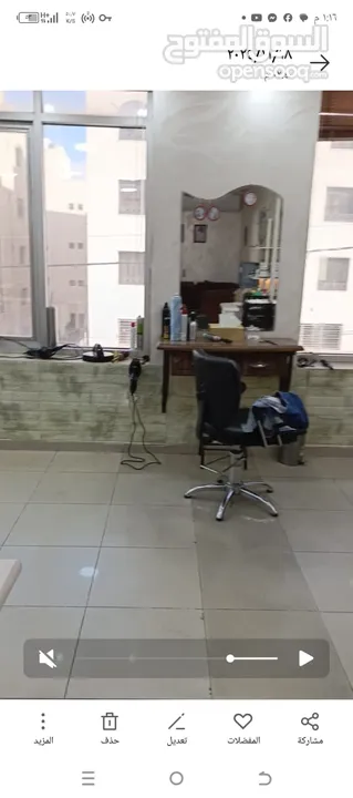كاونترات صالون حلاقة .خشب.للبيع بسعر مناسب .