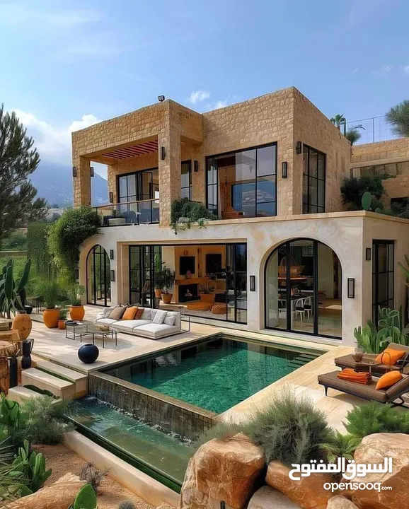 فيلا راقيه جدا موقع خرافي على قمه جبل مصيف رقم 1 ذات خصوصه عاليه