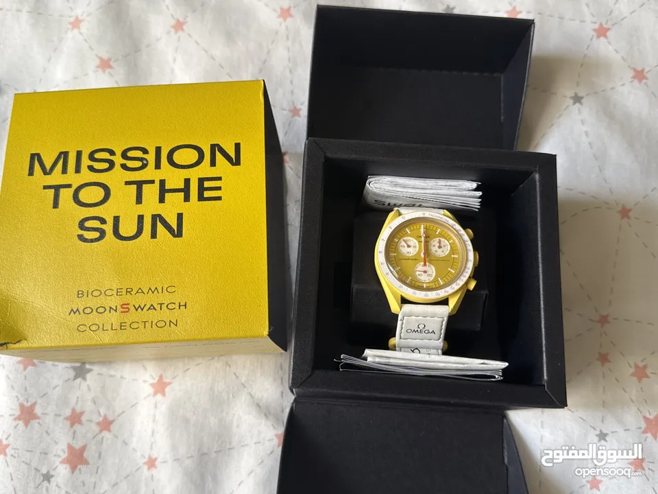 Omega x swatch mission to the sun