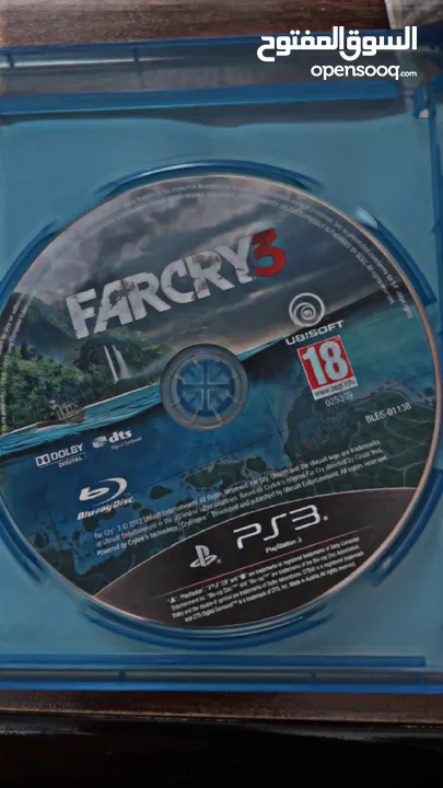 دسكة FARCRY3 بلاستيشن3 مستعمله اسبوعين