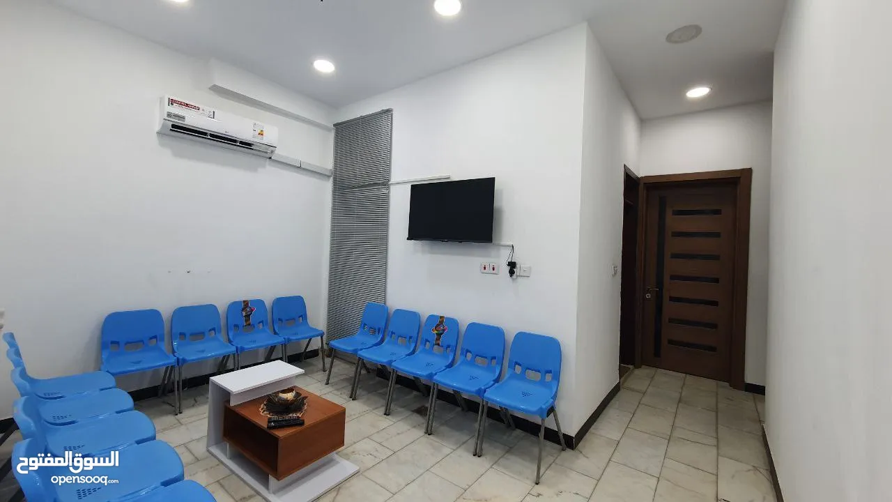 مكاتب ومحلات للايجار في نفق الشرطة بناية حديثة مجهزة بمصعد