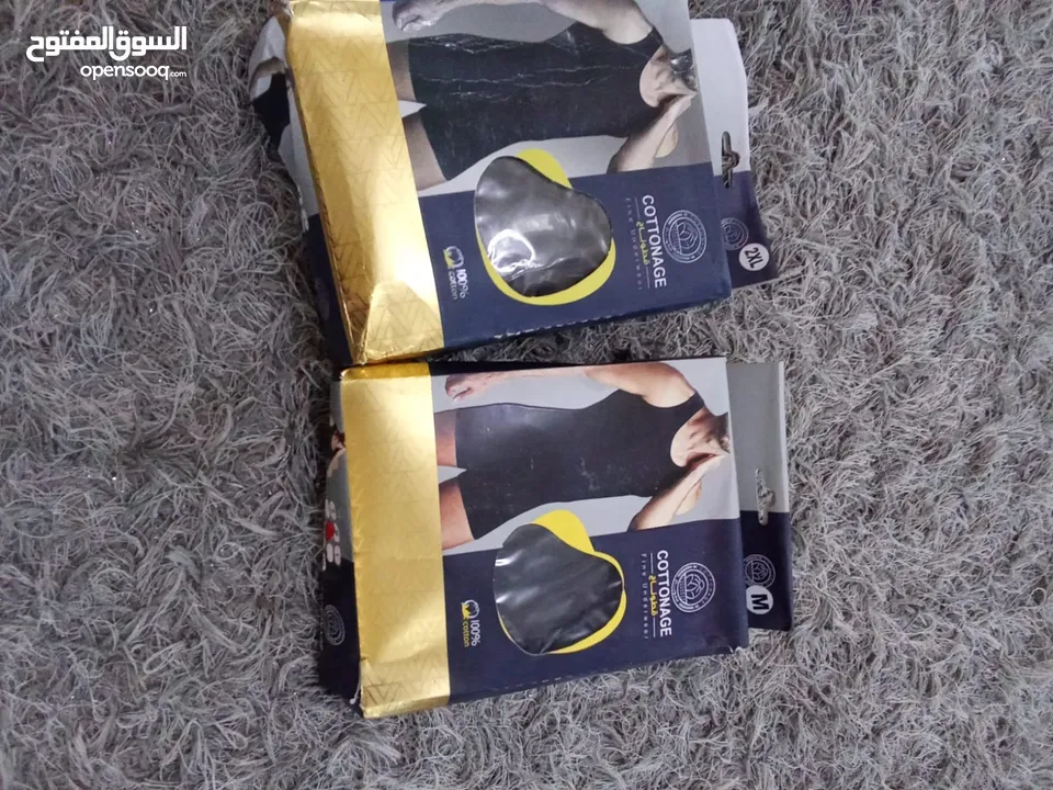 عرض على الملابس الداخلي الرجالي 6 قطع   قطن مصري نخب اول