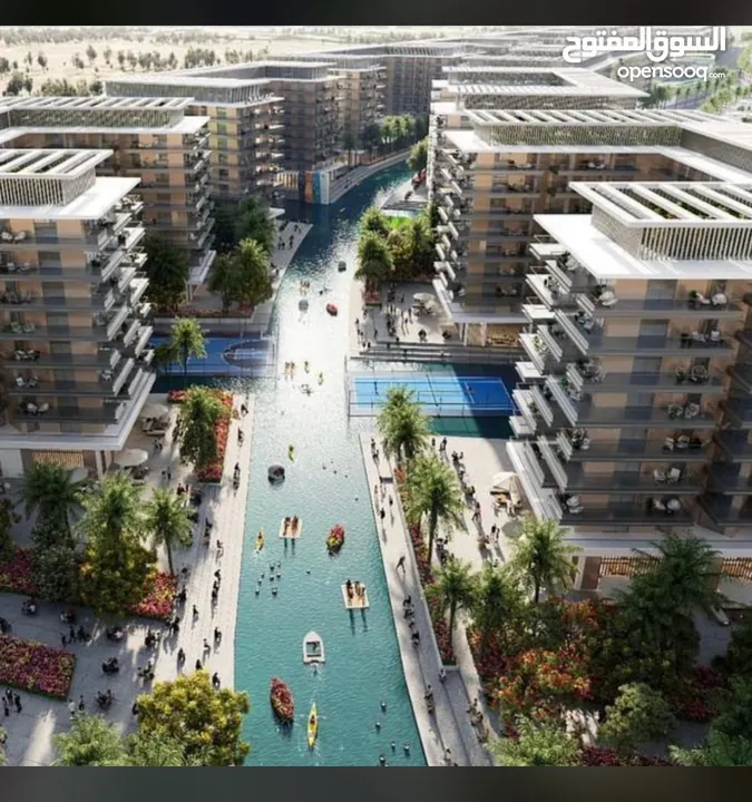 تمتلك الآن في دبي....شقة أو تاون هاوس بأقساط 1% شهريا في مشروع داماك Riverside