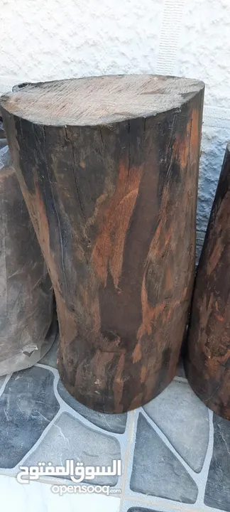 جذوع خشبية من شجر الكينيا / 4 قطع