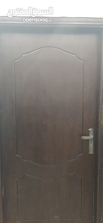 ابواب خشب قشرة بلوط
