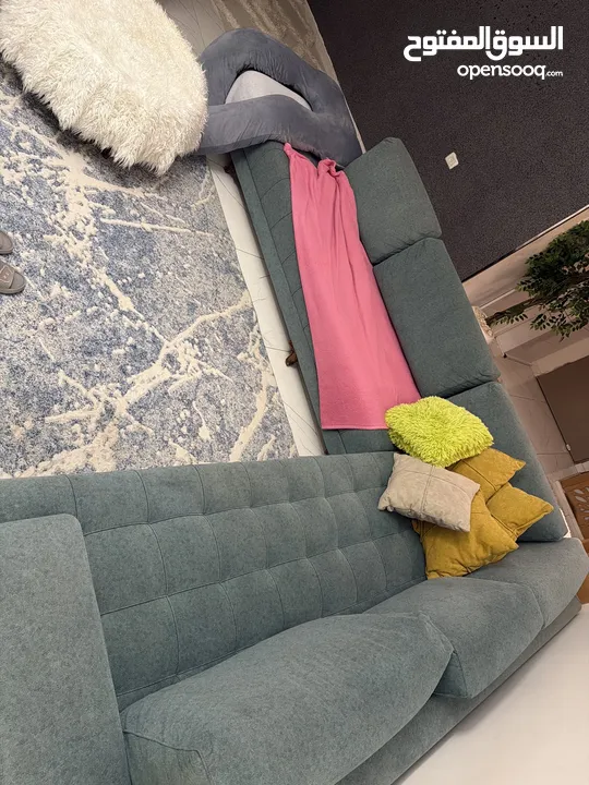 طقم كنب عدد 8 مقاعد مستعمل ب