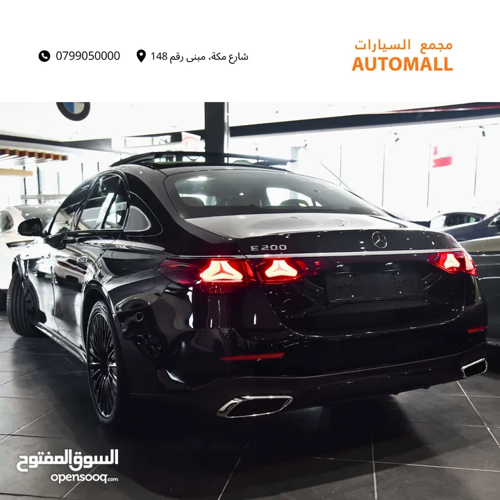 مرسيدس اي كلاس مايلد هايبرد نايت بكج 2024 Mercedes E200 Mild Hybrid AMG Kit Night Package