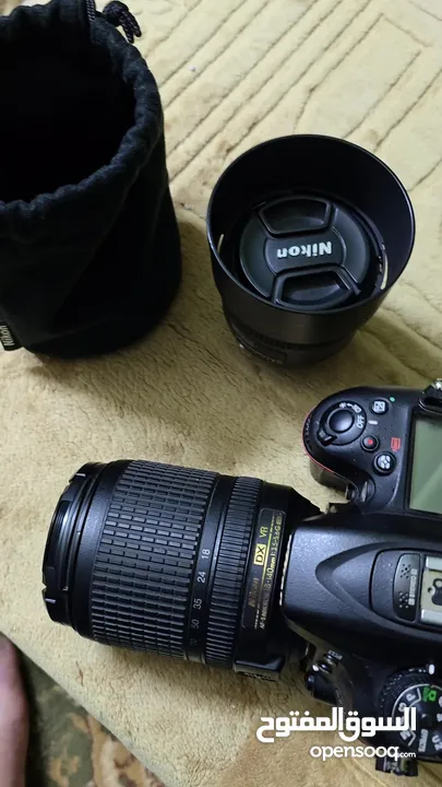 كاميرا نيكون NIKON D7100 مع عدسة 18-140 ملم للبيع  مع عدسة 50 ملم  للبيع بشكل منفصل "اقرأ بتمعن"