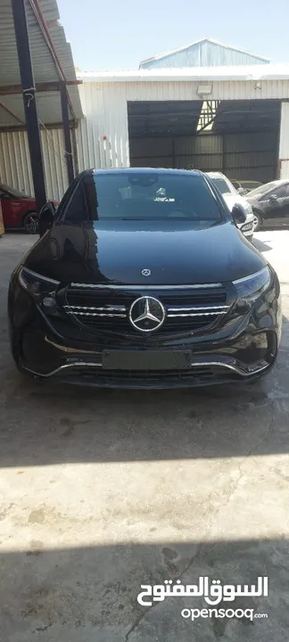 مرسيدس 2023 equc 400 4matic amg line بسعر مميز 22000 بدون جمرك 4 جيد قابل للتفاوض