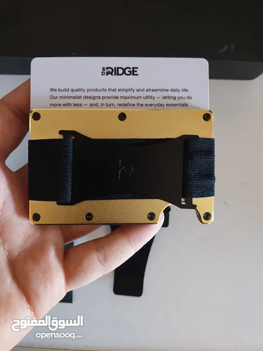 The RIDGE Wallet 18K GP
