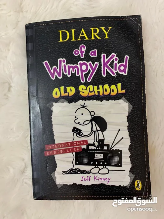 سلسلة مذكرات طالب  Diary of a wimpy kid series